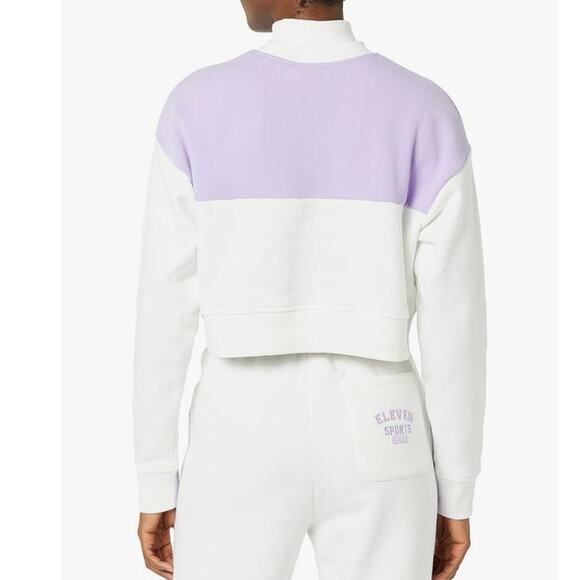 NWT Eleven by Venus Williams Collegiate Sweatshirt Size M - Picture 3 of 8